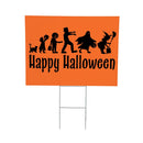 Haunted House Yard Sign,"Happy Halloween", 24"x18"