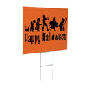 Haunted House Yard Sign,"Happy Halloween", 24"x18"