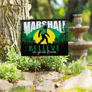 Marshall University Yard Sign, Bigfoot