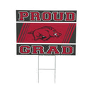 University of Arkansas Yard Sign Graduate