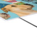 This Calls For Cake Yard Sign with H-Stake, Dog, "We Heard There Was Cake!", 24"x18"