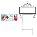 Cardinal Lovers PVC Horizontal Yard Sign, 20"Wx 8"H