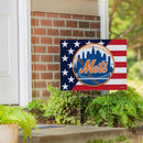 New York Mets Stars & Stripes Yard Sign