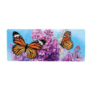 Lilac & Butterfly PVC Horizontal Yard Sign, 20"Wx 8"H