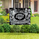 Los Angeles Kings Yard Sign, Holiday