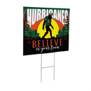 University of Miami Yard Sign, Bigfoot