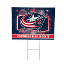 Columbus Blue Jackets Yard Sign, Patriotic