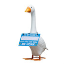Giddy the Goose Hanging Sign, My Name Is