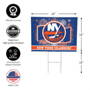 New York Islanders Yard Sign, Patriotic