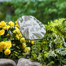 Memorial Garden & Memorial Stone, Loved for All Time Cement Fern Garden Stone