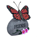 Cottage Garden Stone, Resin Garden Bug with Animated Wings, Solar, 6.5", Asst of 3