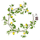 Seaside Retreat Garland, LED Lemon Garland, 72"L