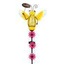 Pollinator Garden Solar Twinkling Lights Bee Garden Stake, 3 Assorted 39"H, 6PCS CDU
