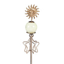 VivaStyle Garden Stake, Celestial GID Orb Garden Stake, 18"H, Asst of 3, CDU