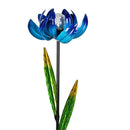 What She Shed Metal Floral Solar Garden Stake 39"H, 3 Assorted, 12PCS CDU