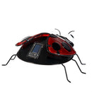 Cottage Garden Statuary, Glass Ladybug, Solar, 12"H