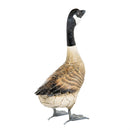 Hillside Pasture Garden Statuary, Metal Canada Goose, 16"H