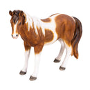 Hillside Pasture Statuary, Resin Mustang, Appaloosa, and Clydesdale Horse, 11.5", Asst of 3