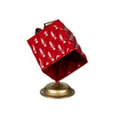 Howdy Holidays, Christmas Gift Box Metal Statuary, Set of 2