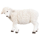 Hillside Pasture Garden Statuary, Resin Curly Wool Sheep, 16.5"L