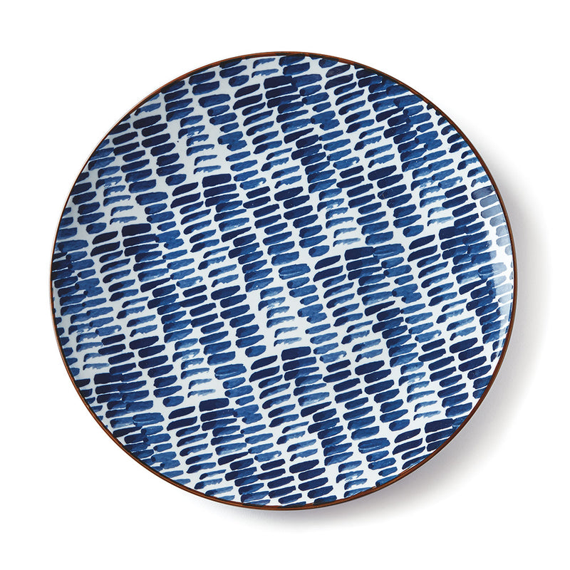 NAPA Home & Garden, INDIGO PLATE 10.5",HA203