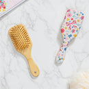 Bursting Blossoms Bows Hair Accessories, Bamboo Hair Brush, CDU