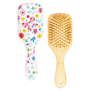 Bursting Blossoms Bows Hair Accessories, Bamboo Hair Brush, CDU