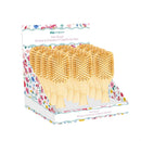 Bursting Blossoms Bows Hair Accessories, Bamboo Hair Brush, CDU