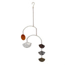 VivaStyle Hanging Decor, Abstract Mixed Metal Hanging Décor, 22"H