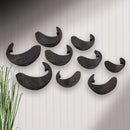 NAPA Home & Garden, THE SCHOOL WALL MOUNTED, SET OF 9,HL205