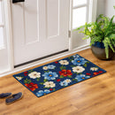 Cottage Bloom Indoor/Outdoor Hooked Rug 24"x42"