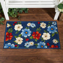 Cottage Bloom Indoor/Outdoor Hooked Rug 24"x42"