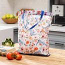 Hillside Pasture Tote Foldable Compact Tote Bag, Cowboy Boots, 15.5"L x 4.5"W x 16.5"H