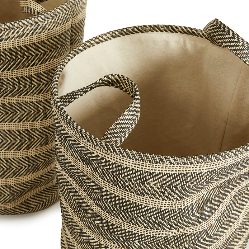 NAPA Home & Garden, MARLEIGH ROUND BASKETS, SET OF 2,HU407