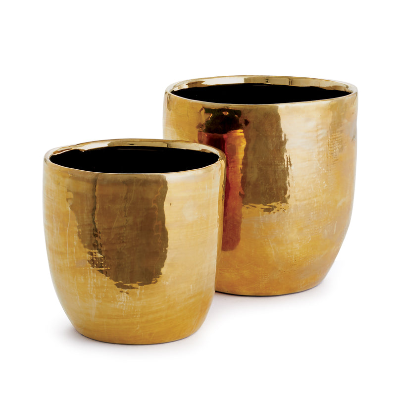 NAPA Home & Garden, GILDA CACHEPOTS, SET OF 2,HV211