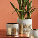 NAPA Home & Garden, KAMBIA CACHEPOTS, SET OF 2,HV406