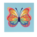 Bunny Blooms Indoor Wall Decor, Blue Butterfly, 12" L x 12" H