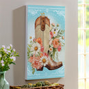 Petal & Plow Indoor Wall Decor, Cowboy Boots, 16" L x 24" H