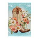 Petal & Plow Indoor Wall Decor, Cowboy Boots, 16" L x 24" H