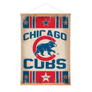 Chicago Cubs, Canvas Wall Tapestry, Large, 54x36