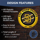 San Diego Padres, Metal Lite, Round
