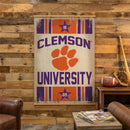 Clemson University, Canvas Wall Tapestry, Large, 54x36