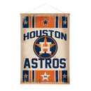 Houston Astros, Canvas Wall Tapestry, Large, 54x36