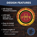 Iowa State University, Metal Lite, Round