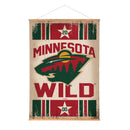 Minnesota Wild, Canvas Wall Tapestry, Large, 54x36