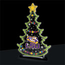 Louisiana State University College Holiday Tree Desklite LED Decor
