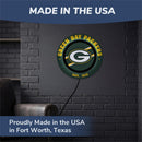 Green Bay Packers, Metal Lite, Round