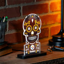 Pittsburgh Steelers NFL Football Sugar Skull Desklite LED Decor