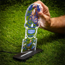 Los Angeles Dodgers Baseball Sugar Skull Desklite LED Decor