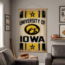 University of Iowa, Canvas Wall Tapestry, Large, 54x36